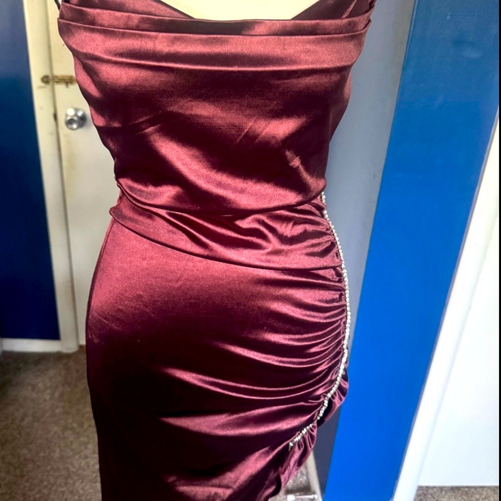 Windsor Deep Burgundy Gown